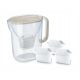 Brita Essential XL jug + 3 inserts (sand)