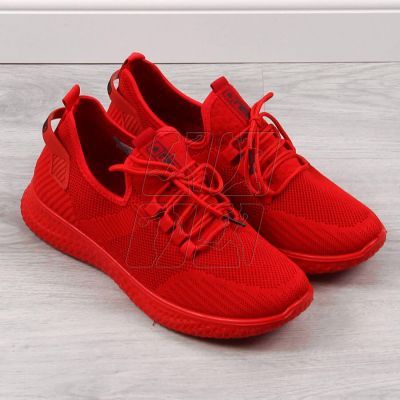 3. NewS M EVE266B red textile sports shoes