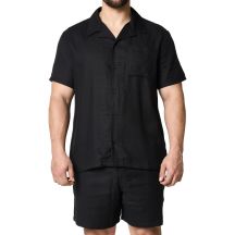 BOSS Vida_Shirt NERO Beach Shirt (50540154-001)