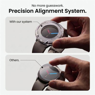 5. Tech-Protect Easy Set+ 2-Pack Tempered Glass for Samsung Galaxy Watch Ultra 44mm
