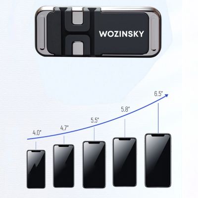 4. Wozinsky Magnetic Phone Holder with Cable Organizer (WMCDO-B1)