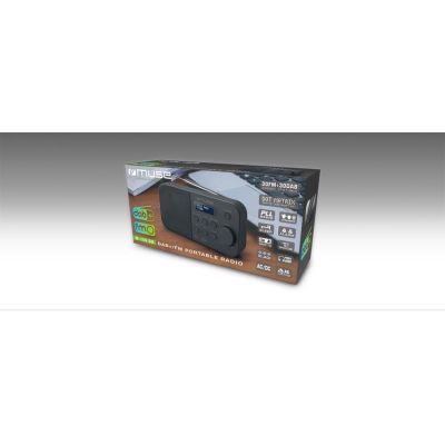 3. Muse M-109 DB radio Portable Black