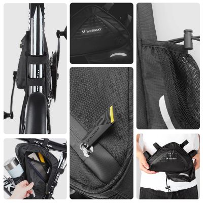 2. Wozinsky frame bag 1.5l black (WBB23BK)