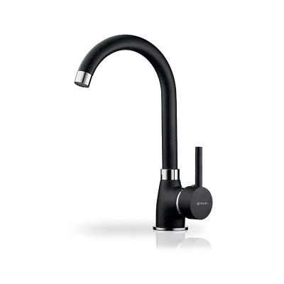2. Kitchen faucet PYRAMIS BELLO 090935601 granite volcano (black)