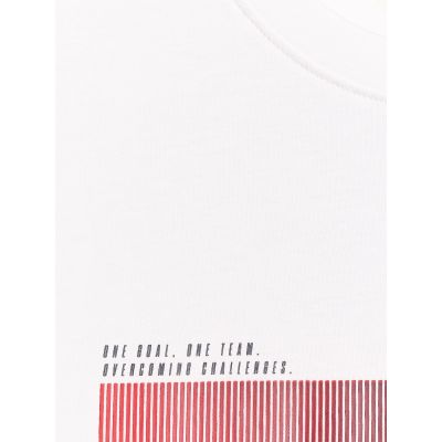 7. Men's regular printed T-shirt 4F 4FRAW25TTSHM3224-10S