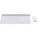 5. Logitech MK470 Keyboard Mouse Included Universal RF Wireless QWERTZ German White