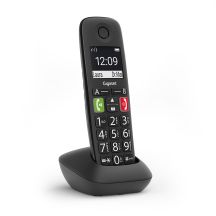Gigaset E290HX Analog/DECT Telephone Caller Name and ID Black
