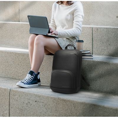12. Wozinsky Premium Waterproof Laptop Backpack - Black