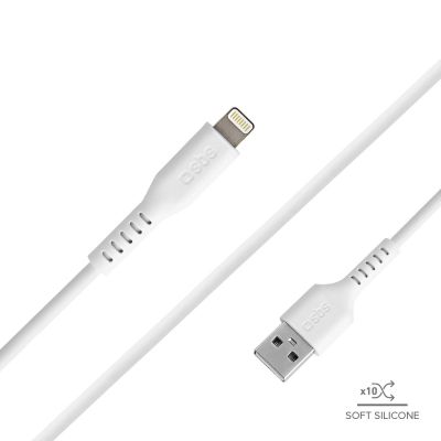 4. SBS TECABLEUSBIP589W USB-A - Lightning Cable - White
