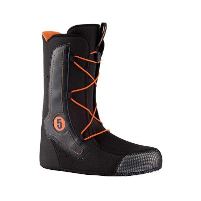 5. ROSSIGNOL CRANK BOA H4 snowboard boots black orange