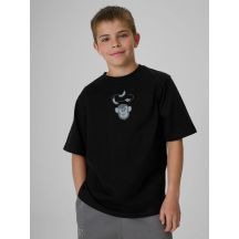 Boy's loose T-shirt with print 4FJRSS26TTSHM4276-20S