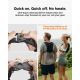 9. Spigen A720 Dynamic Shield Running Vest L-XL - Black