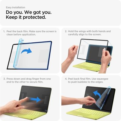 10. Spigen Glas.tR Slim FC Tempered Glass Screen Protector for MacBook Neo 13" 2026 - Black