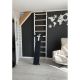 39. GYMNASTIC LADDER WITH A HAND BAR AND A BENCH FOR EXERCISES BENCHK 723W