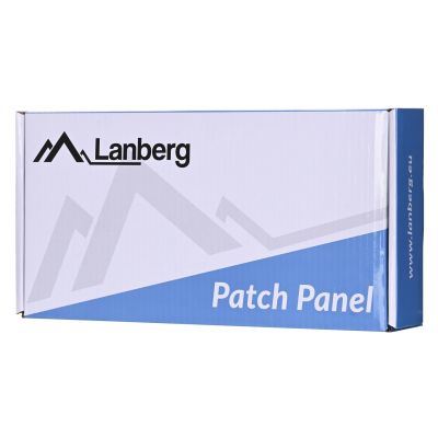 7. Patch panel Lanberg PPF6-9012-S (1U; 10"; cat. 6; FTP; 12xRJ-45)