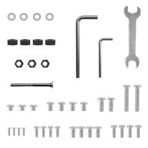 Maclean MC-793 trolley max 17"-32", max 20kg, - mobile computer station on wheels