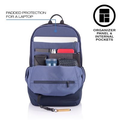 7. XD DESIGN ANTI-THEFT BACKPACK BOBBY SOFT NAVY BLUE P/N: P705.795