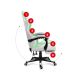 27. Huzaro Force 4.7 RGB White Gaming Chair