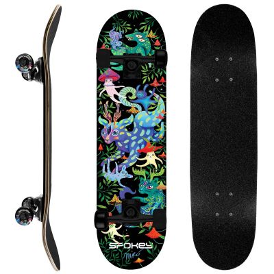 Spokey Skateboard with Light-Up Graphics Ollie SPK-942542
