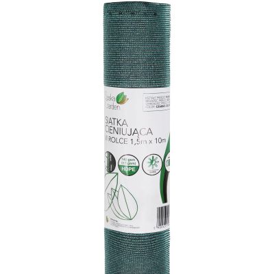 14. SHADE NET 140G/M2 1.5X10M DARK GREEN