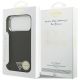 8. Guess Glitter Triangle Logo MagSafe Case for iPhone 17 Pro Max / 18 Pro Max - Black