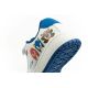 7. Leomil children's sports shoes Sonic sneakers lightweight with velcro white
