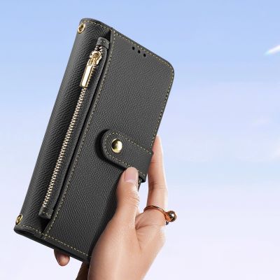 10. Dux Ducis Lawa Leather Case for iPhone 16e / 17e with Detachable Magnetic Wallet - Black