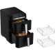 2. Tefal Easy Fry EY7568 Double 10L Autonomous 2700W Hot Air Fryer Black