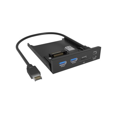 2. ICY BOX IB-HUB1419-i3 8.89 cm (3.5") Black