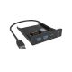 2. ICY BOX IB-HUB1419-i3 8.89 cm (3.5") Black