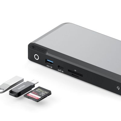 3. ALOGIC DX3 Wired USB 3.2 Gen 1 (3.1 Gen 1) Type-C Black, Gray