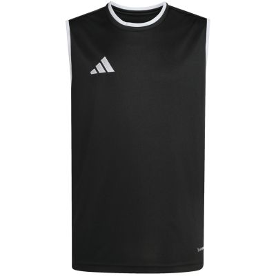 2. adidas Entrada 26 Sleeveless Jersey Kids' Black KB3933