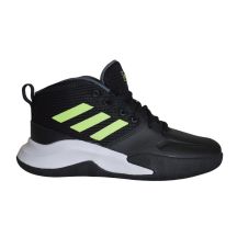 Adidas Ownthegame Kids Wide Cblack/Hireye/Onix Basketball Shoes - EF0308