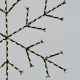 4. DECORATIVE HANGING SNOWFLAKE WITH 380 LEDS, WARM WHITE