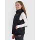 6. Girls' down vest with synthetic filling 4F 4FJRAW25TVJAF323-20S