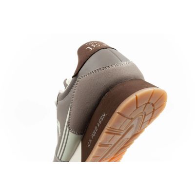 7. US Polo Assn sports shoes sneakers men's fashionable comfortable brown