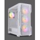 3. Nanoxia DS-9ARGB-W Midi Tower Computer Security & Mounts White