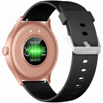 4. Smartwatch Gravity Black Pink GT2-2 PRO