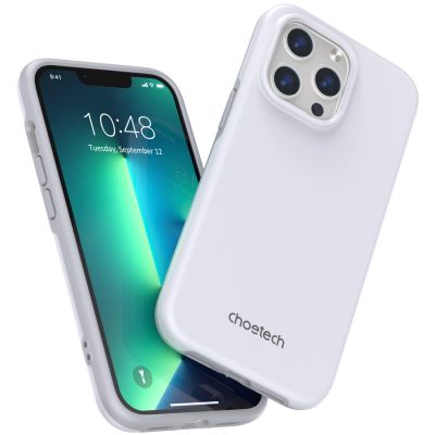 9. Choetech MFM Anti-drop Case Cover for iPhone 13 Pro Max white (PC0114-MFM-WH)