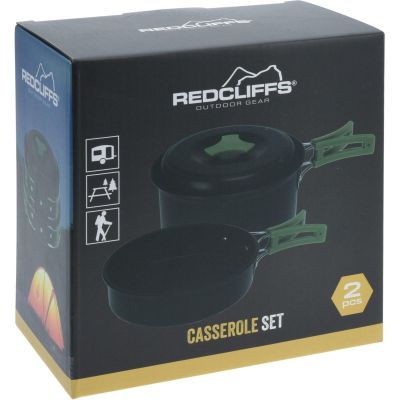 5. REDCLIFFS 2-PACK TRAVEL SET POT FRYING PAN