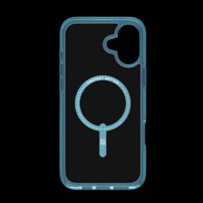 2. ZAGG Santa Cruz Snap MagSafe iPhone 16 Plus Case - Blue