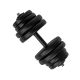 5. VIRTUFIT ADJUSTABLE DUMBBELL - VINYL - 15 KG