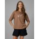 Women's regular printed T-shirt 4F 4FRSS26TTSHF3704-83S