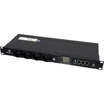 SMART RACK 19" 1f power strip - 8xC13+4xCEE7/5 environmental and energy monitoring AVIZIO POWER