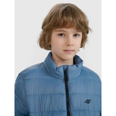3. Boy's down jacket with synthetic filling 4F 4FJWSS25TDJAM520-32S