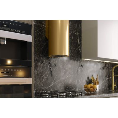 3. MAAN Elba WPB 731 Glossy Gold Cooker Hood