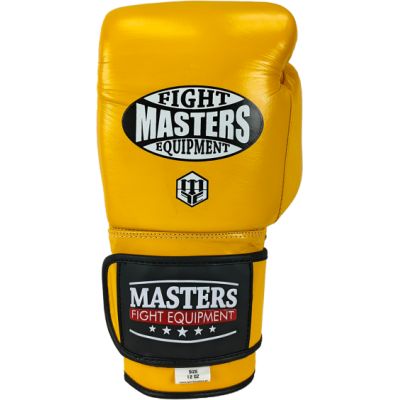13. RBT-MEX Leather Boxing Gloves 12 oz Yellow