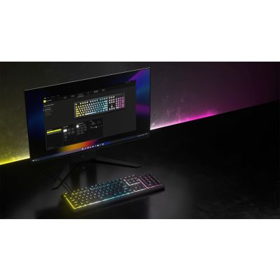 6. CORSAIR K55 CORE Juoda RGB LED Gaming Keyboard