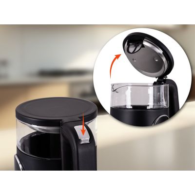 16. ELDOM CORDLESS KETTLE WITH TEMPERATURE REGULATION C560 NUVIA 2000W 1.7 L, LED DISPLAY, WATER TEMPERATURE REGULATION