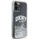 4. DKNY Liquid Glitter Big Logo iPhone 12 Pro/12 Case - Black